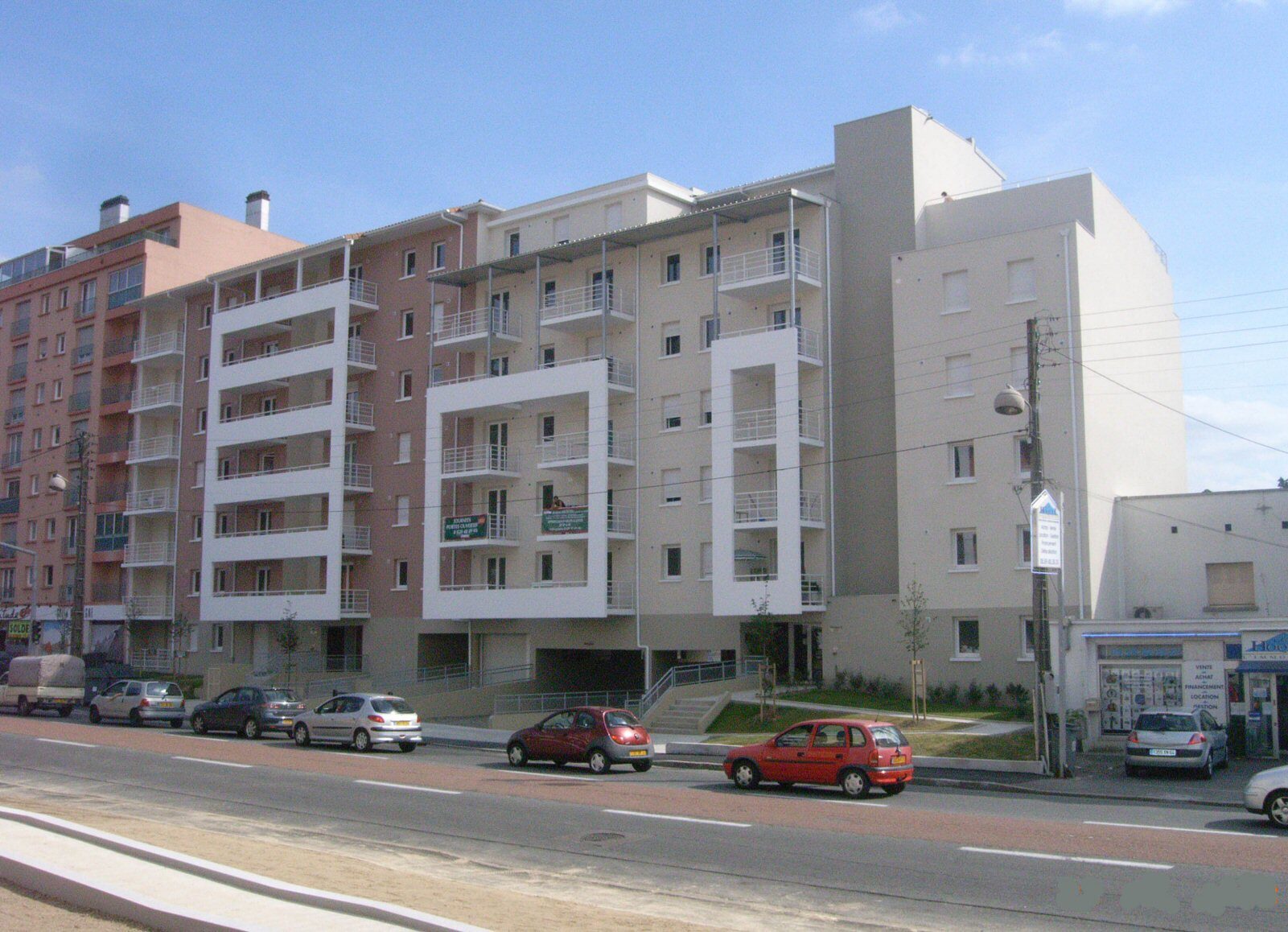 Réalisation Architecte Ritondo : logements collectifs immeuble à Billères 64