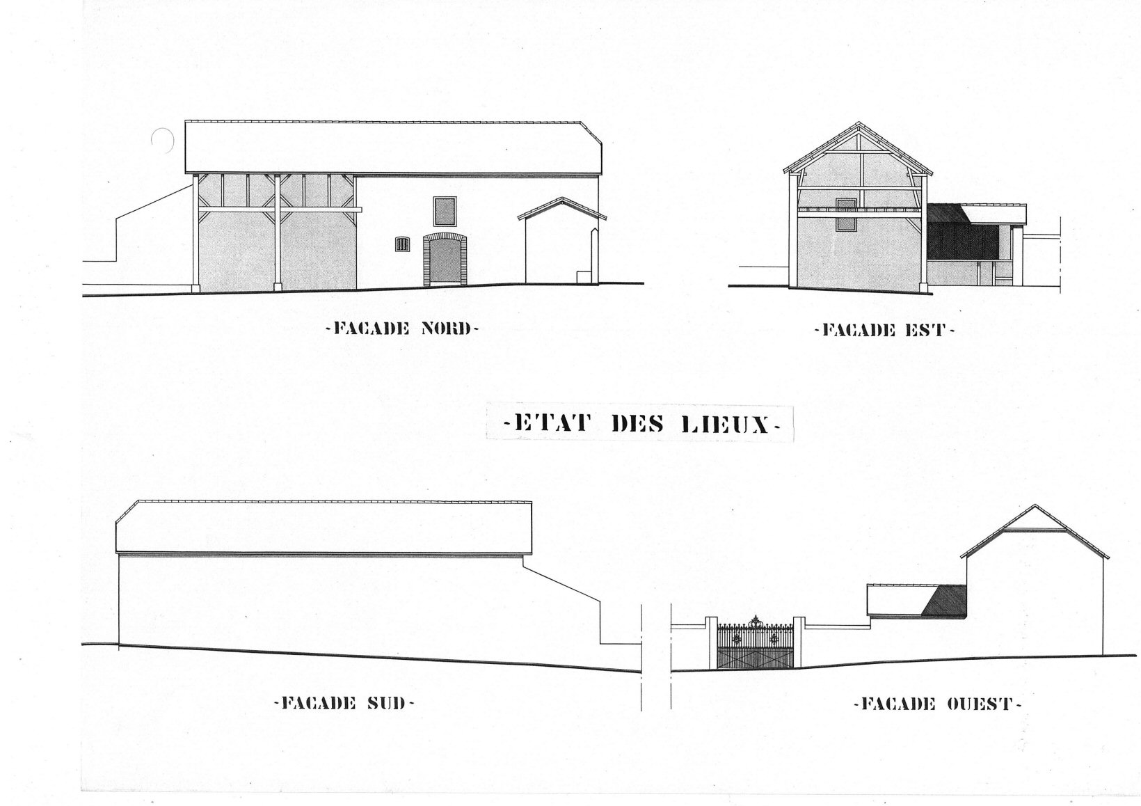 Conception et plan 3D pour projet d'aménagement de 4 logements individuels par architecte DPLG dans une bâtisse du 65 Conception et plan 3D pour projet d'aménagement de 4 logements individuels par architecte DPLG dans une bâtisse du 65